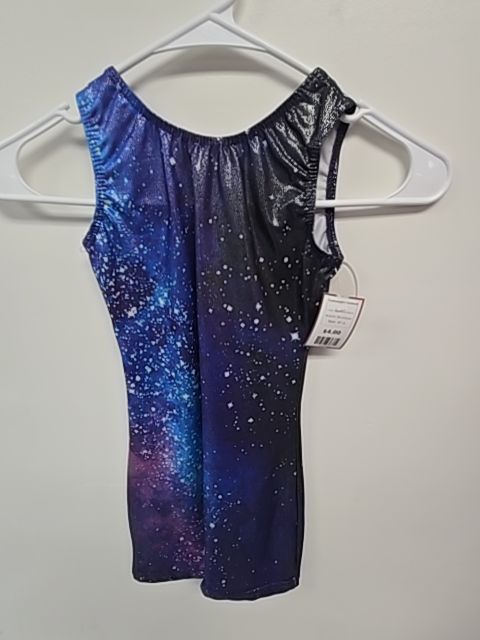 Blue/Purple/Black Boutique Gymnastics Leotard, 4T G