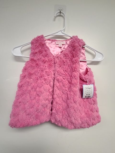 pink Design History Fur Vest, 3T G