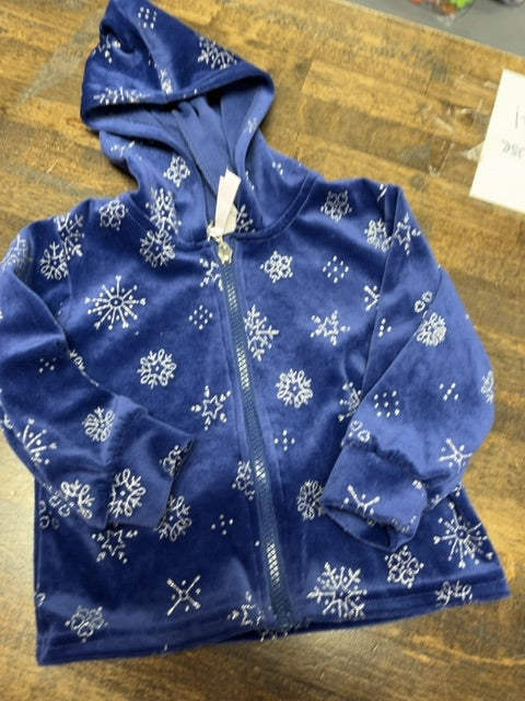 blue SnowFlake Jacket, 18M B