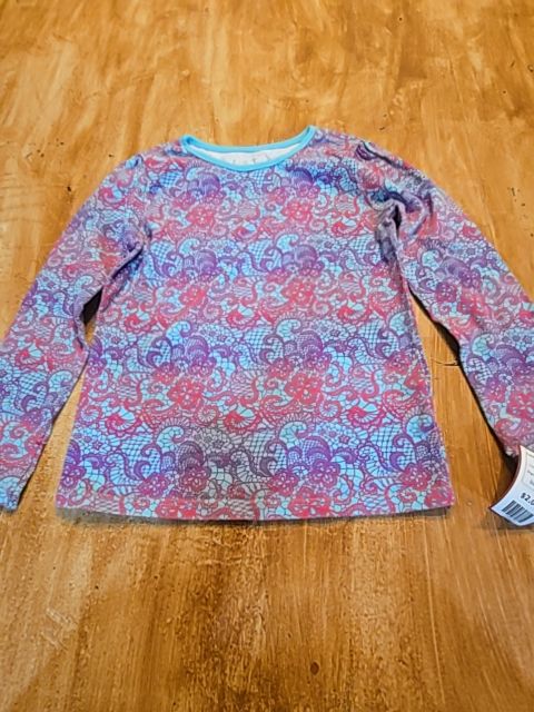 Pink/Blue/Purple Garanimals Longsleeve Shirt, 5T G