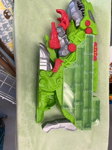 green Dino Car Carrier