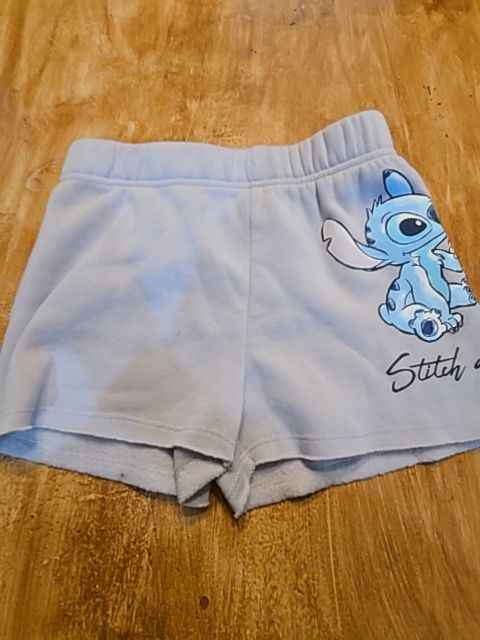 Purple Disney stitch Stitch and angel shorts, 8 G