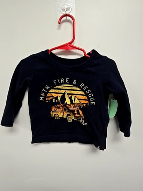 Navy Gap Longsleeve Shirt, 12M B