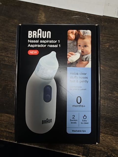 White Braun Electric Nasal Aspirator