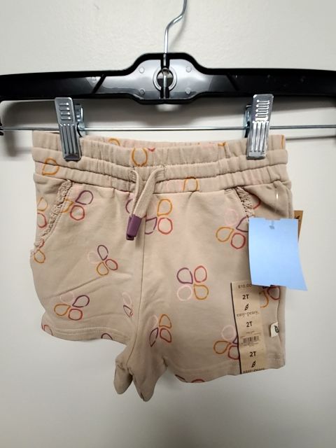 Tan Easy Peasy Shorts, 2T G