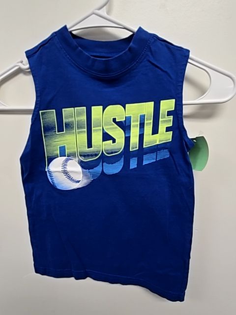 Blue Baseball Carters Tank Top, 4T B