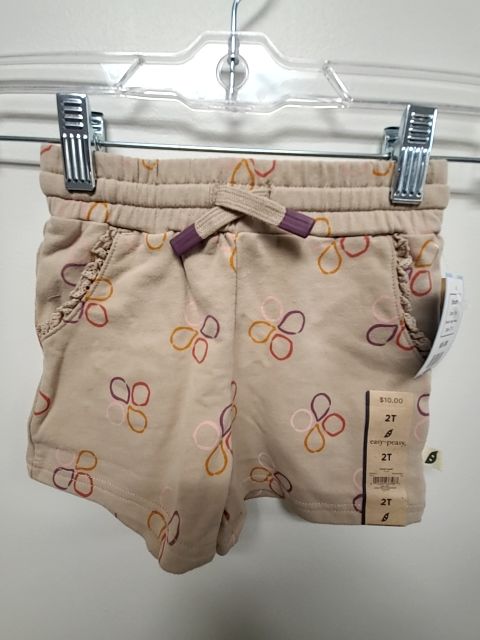 Tan Easy Peasy Shorts, 2T G
