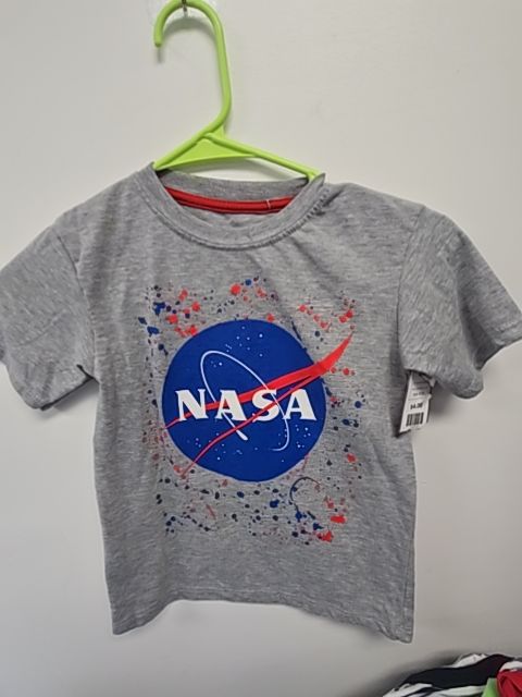 Grey/Blue/Red Nasa Extreme Concepts Shirt, 4T B