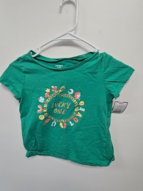 Green Lucky One Carters Shirt, 7 G