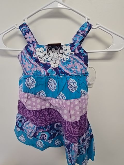 Blue/Purple Childrens Place Dress, 18M G