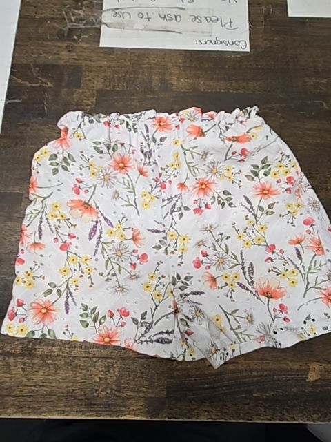 White/Colorful Floral Tahari Girl Outfit, 6 G