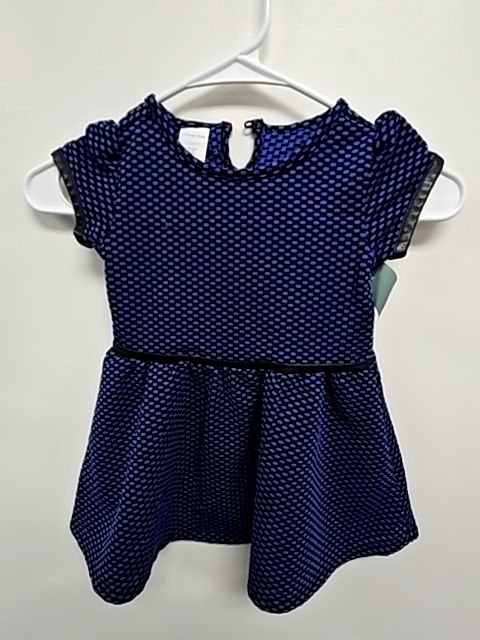 Blue/Black Wonder Kids Dress, 2T G