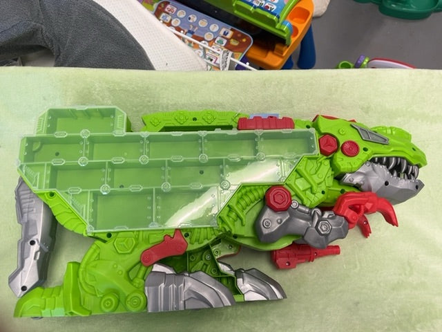 green Dino Car Carrier