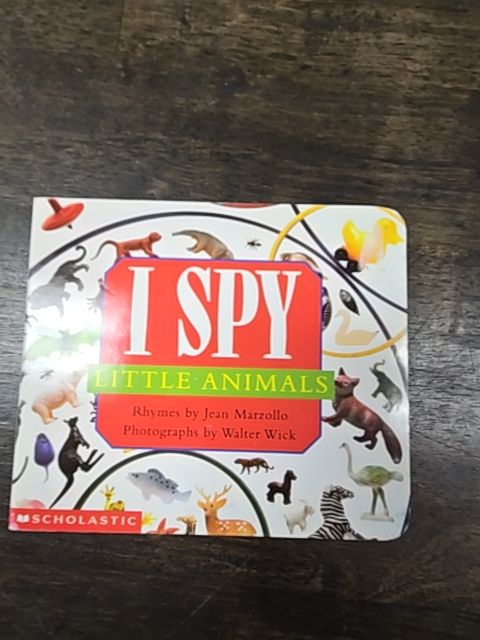 I Spy Little Animals Book