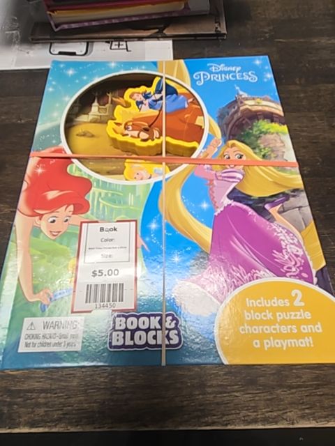 Disney Princess Book & Blocks Book