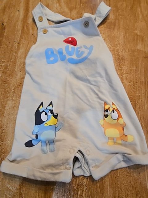 Blue Bluey Bluey shirt, 12M B