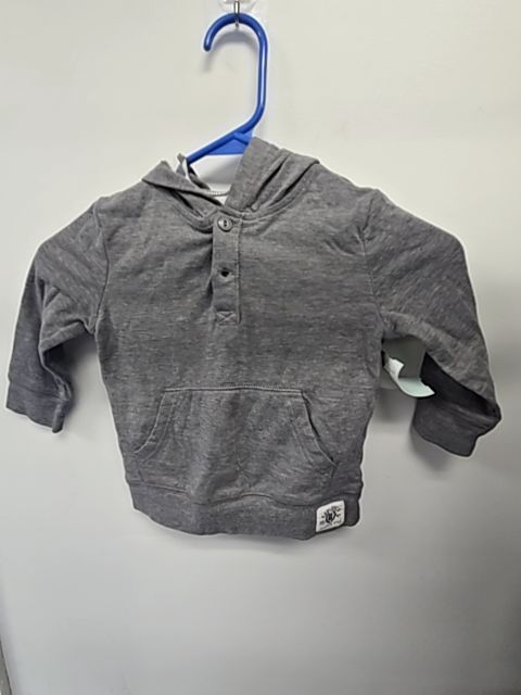 Grey Gap Hooded Longsleeve Shirt, 2T B