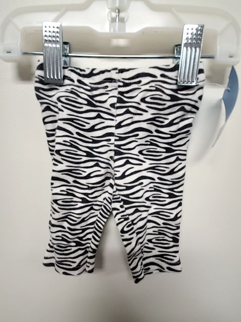 Black/White Zebra Carters Pants, NB G