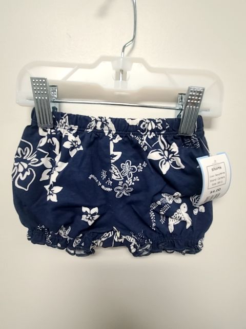 Navy/White Carters Shorts, 6M G