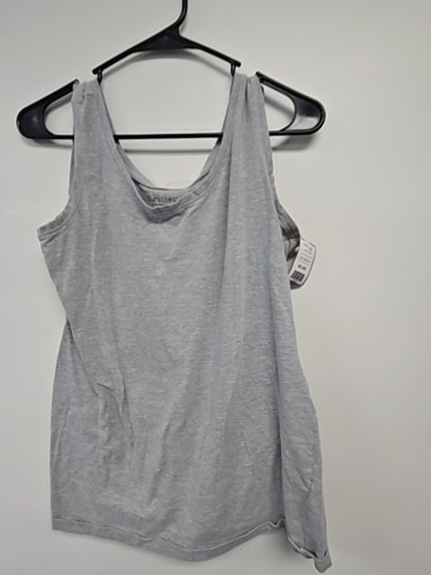 Grey Bump Start Maternity Tank Top, Medium