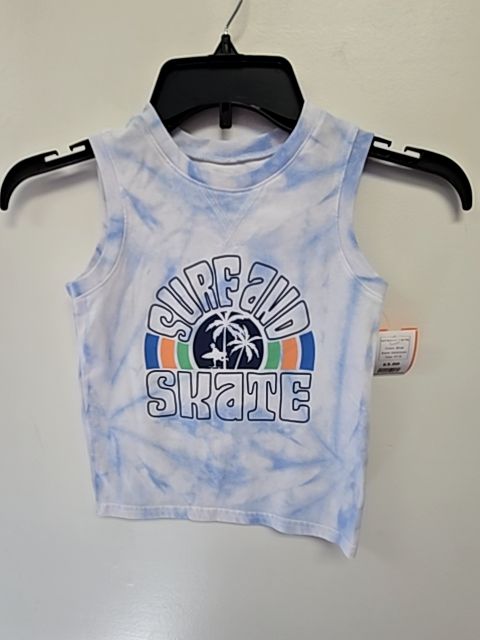 Blue Garanimals Surf & Skate Tank Top, 4T B