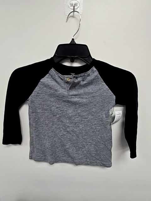Grey/Black Jumping Bean Longsleeve Shirt, 4T B