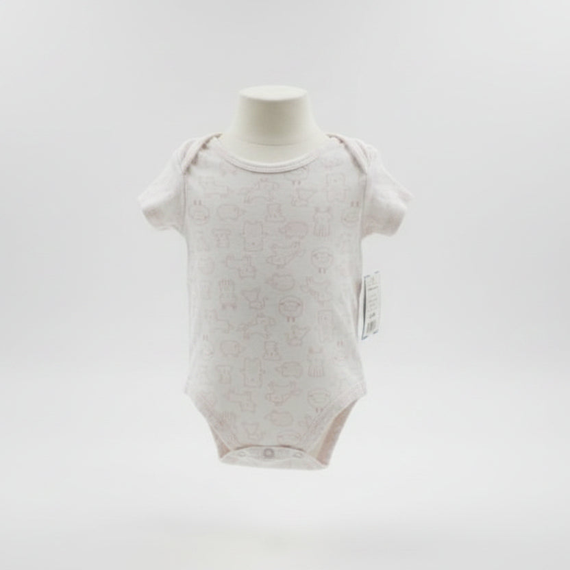 pink Carters Animals Onesie, 6M G