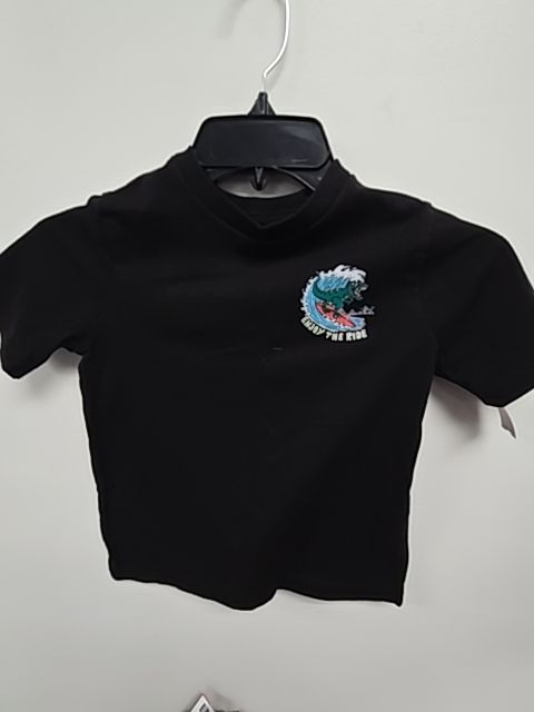 Black Surfing Dino Garanimals Shirt, 6 B