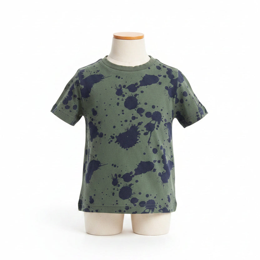 Green/Navy Tommy Bahama Shirt, 4T B