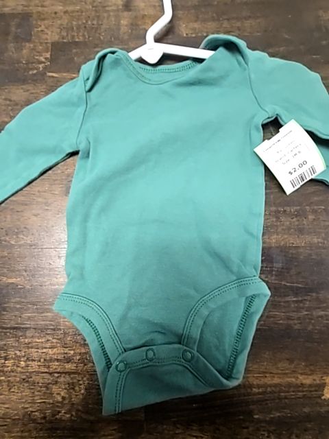 Green Carters Longsleeve Onesie, 3M B