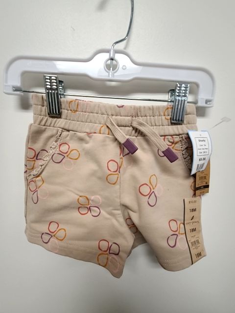 Tan Easy Peasy Shorts, 18M G