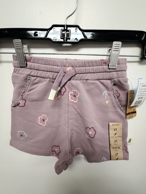 Purple Easy Peasy Shorts, 2T G