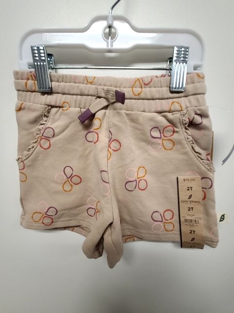 Tan Easy Peasy Shorts, 2T G