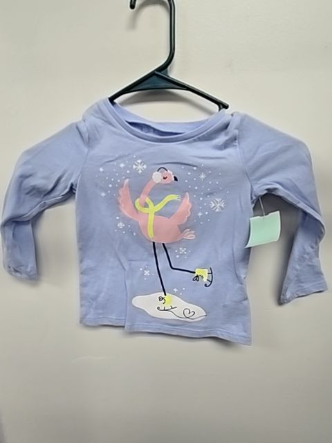 Blue Flamingo Carters Longsleeve Shirt, 2T G