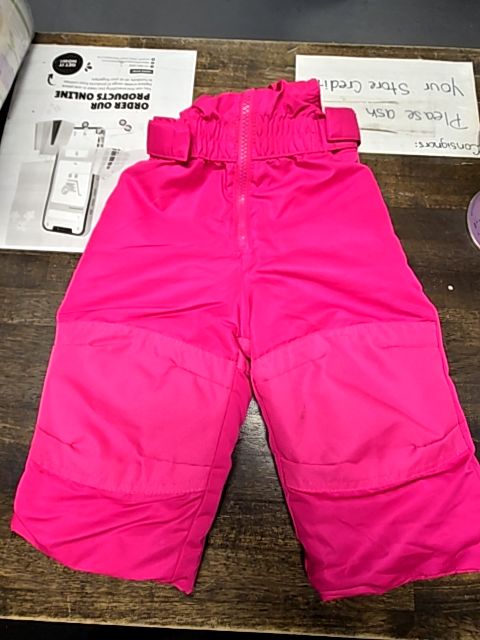 Pink Cat & Jack Snow Suit, 12M G