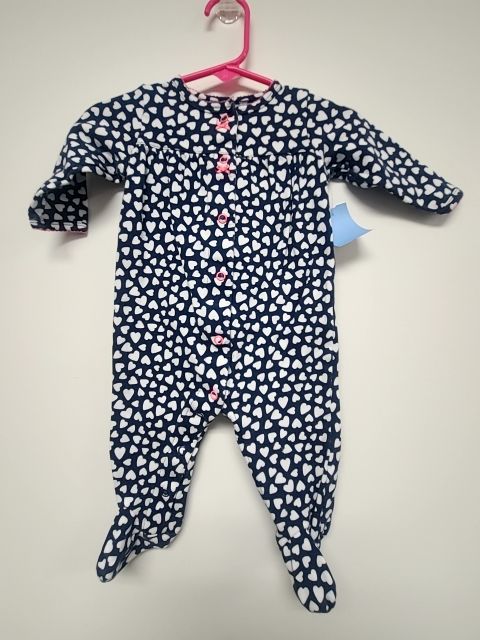 blue Carters Heart Sleeper, 6M G