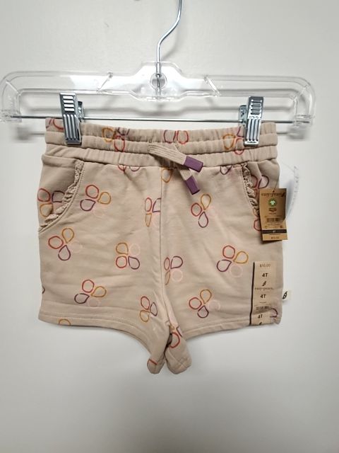 Tan Easy Peasy Shorts, 4T G