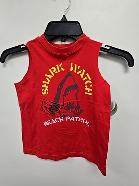 Red Shark Childrens Place Tank Top, 4T B