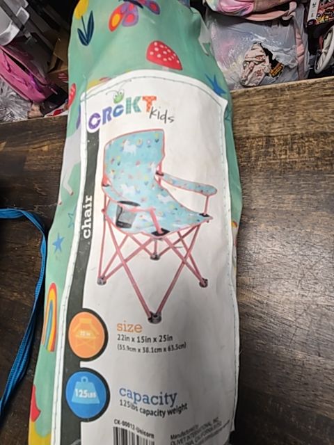 Blue Unicorn Cildrens Chair, Toddler