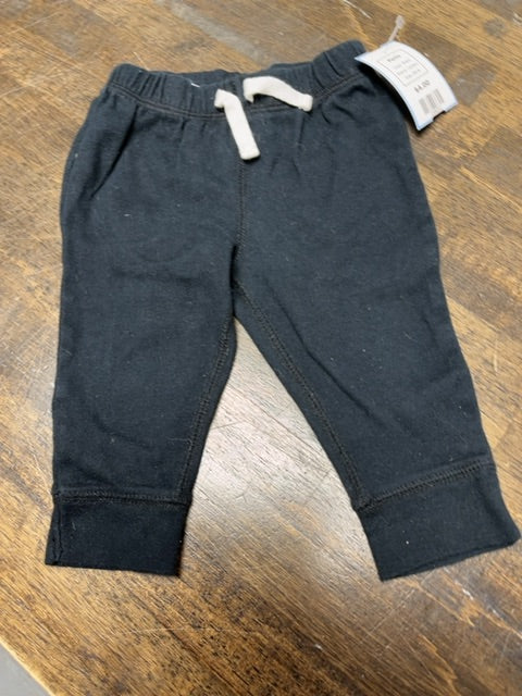 Black Carters Pants, 6M B