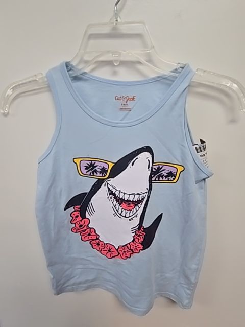 Blue Shark Cat & Jack Tank Top, 6 B