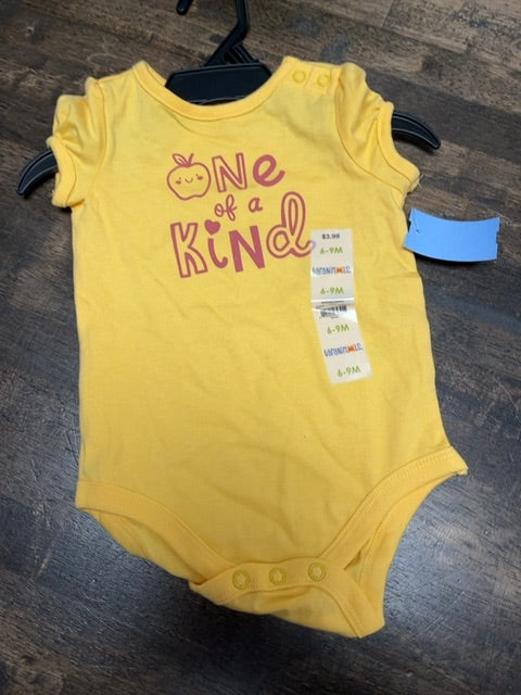 yellow Garanimals One of Kind Onesie, 6M G