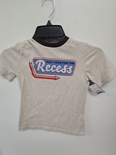 Tan Just Here For The Recess Garanimals Shirt, 6 G