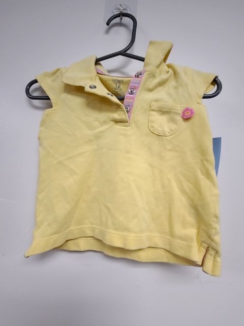 Colorful Striped Carters Longsleeve Shirt, 12M G