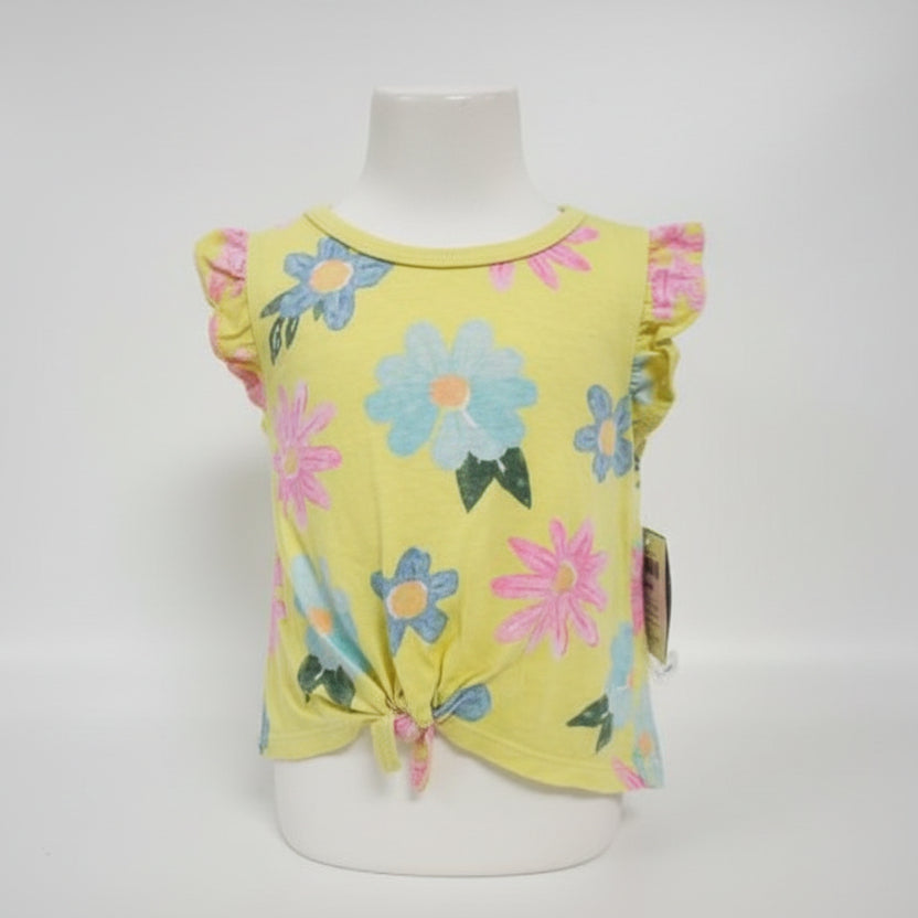 Yellow Flower Carters Shirt, 9M G
