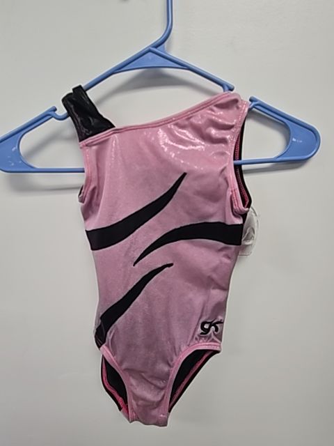 Pink/Black GK Gymnastics Leotard, 8 G