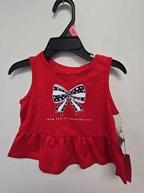 red way to celebrate from sea to shining sea tank top, 18M G