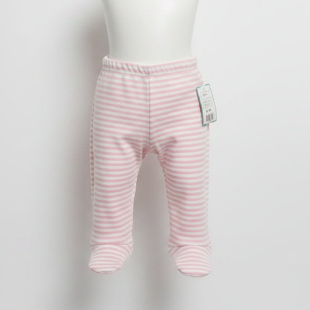 Pink/White Striped Carters Pants, 6M G
