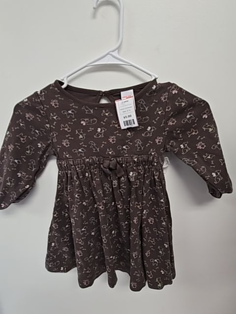 Brown/Colorful Dogs Gymboree Dress, 2T G