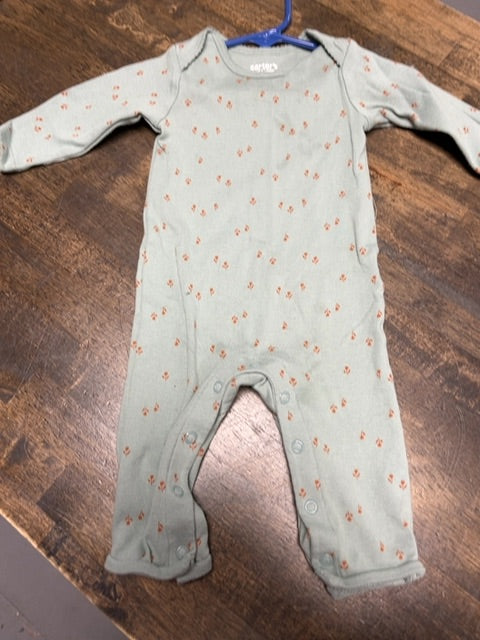 green Carters Flowered One Piece, 3M G